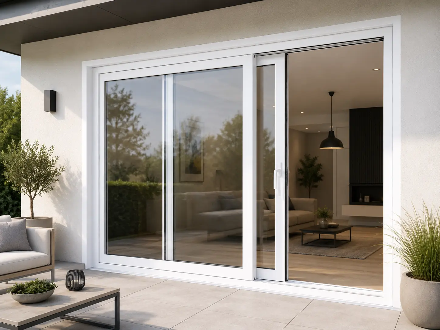 Porte scorrevoli in PVC